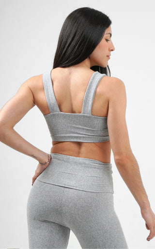 Serenity Top- Soft grey