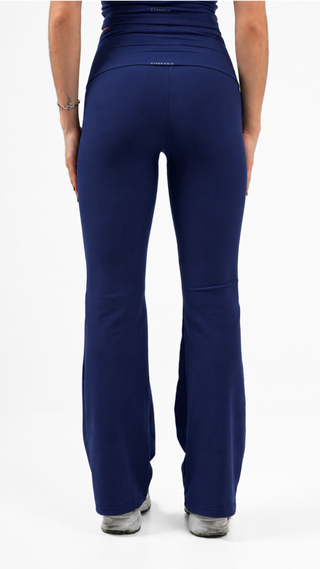Flow Flare leggings-Navy