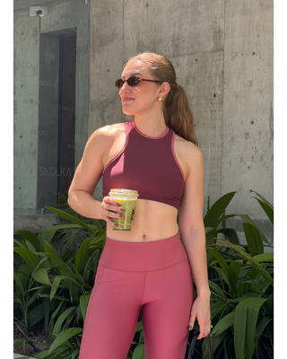 Daily top halter-Blushed