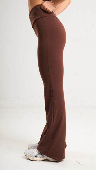 Flow Flare leggings- Espresso