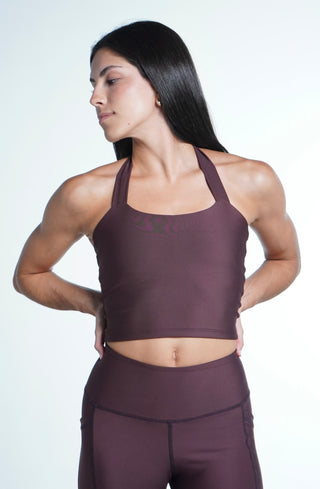 Savage halter tank “Wine not?”