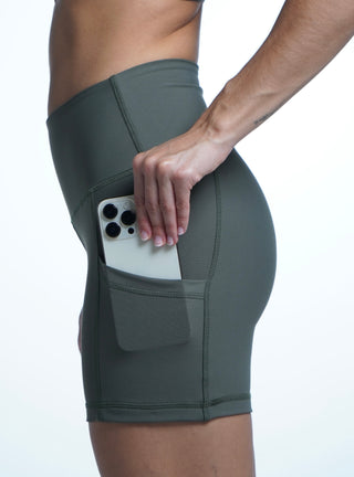Shorter bikers beyond - Olive