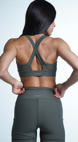 Shameless top- Olive