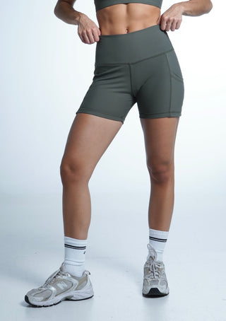 Shorter bikers beyond - Olive
