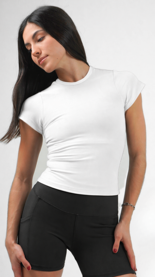 Not the basic t-shirt- White