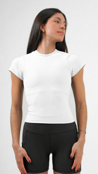 Not the basic t-shirt- White