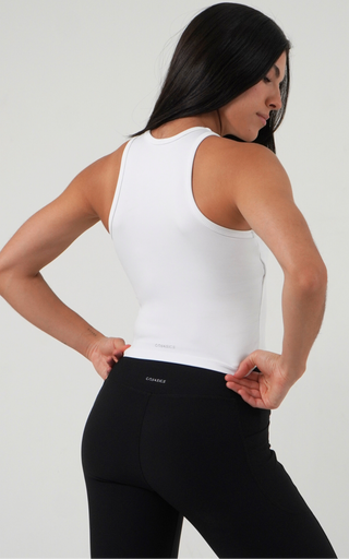 Freedom halter tank- White