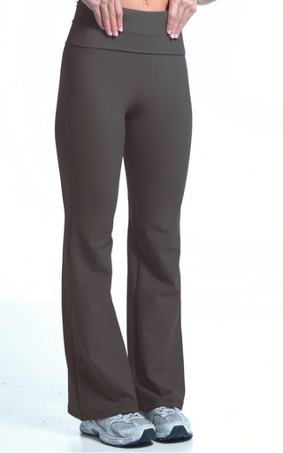 Flow Flare leggings- Truffle