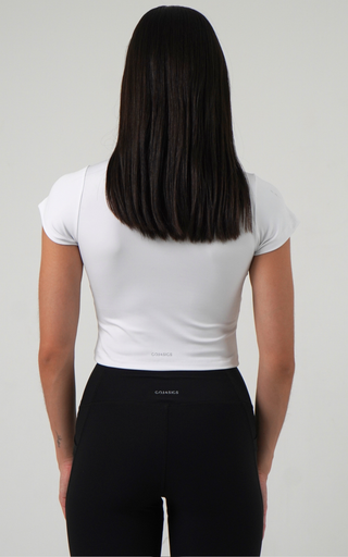 Not the basic t-shirt- White