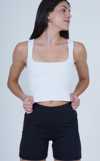 Serenity tank top white