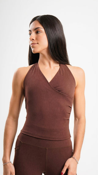Wrap tank- Espresso