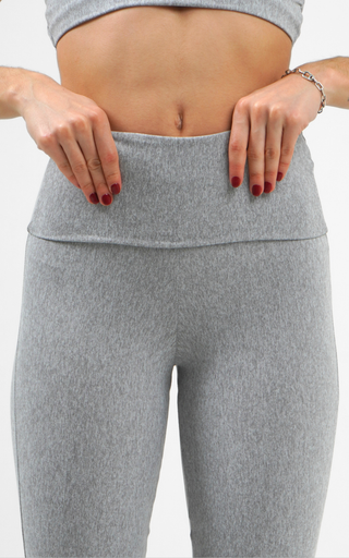 Flow Flare leggings- Soft grey