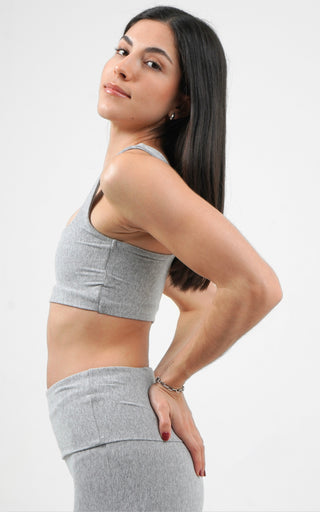 Serenity Top- Soft grey