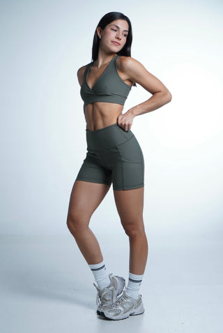 Shameless top- Olive