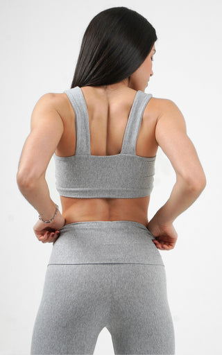 Serenity Top- Soft grey
