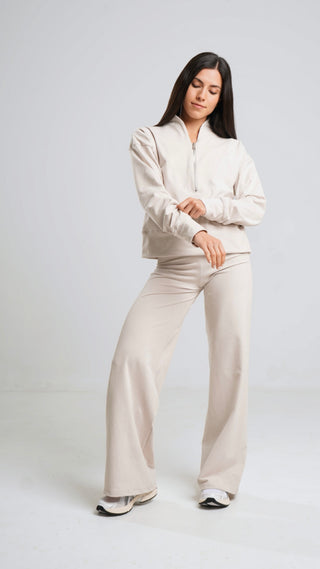 The Off Duty Sweatshirt- Light Chai